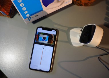 Ev güvenliği kablosuz kamera mobil aygıtı