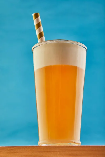 Fancy Food Drink Glass Iced Oolong Tea Also Called Wulong — Stock Photo, Image