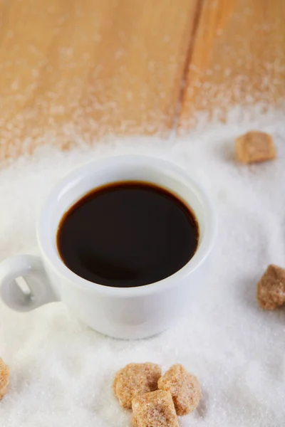 コーヒーを飲み 食事と健康の概念を提案する コピースパイス — ストック写真