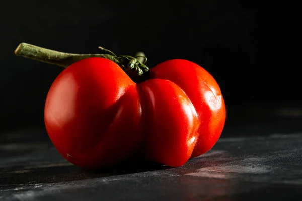 Ugly Fruit Vegetable Severely Malformed Mutant Tomato Food Shops Mostly — Stock Photo, Image