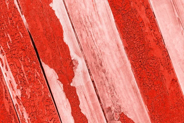 Ahşap Batten Den Gelen Klasik Arka Plan Kırmızısı Kırmızı Renk — Stok fotoğraf