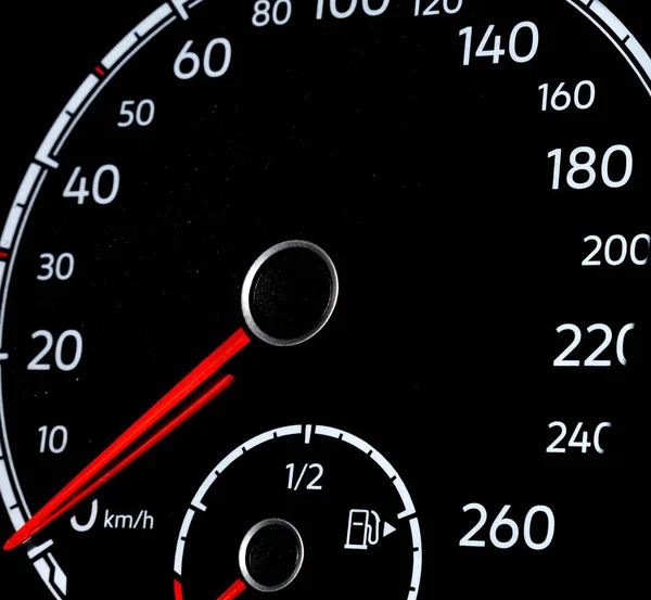 Nowoczesne tło prędkościomierza samochodowego — Zdjęcie stockowe