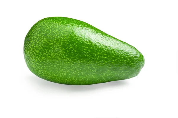 Avocado isoleren op witte achtergrond in clipping pad. — Stockfoto