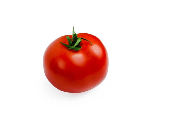 Томатная изоляция, красные помидоры на белом фоне . — стоковое фото