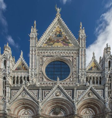 Santa Maria catedral Siena görünümünü kapat