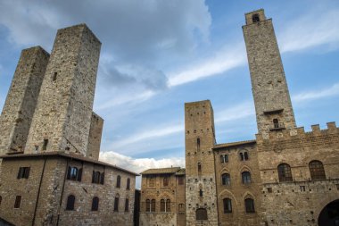 kuleleri San Gimignano, İtalya