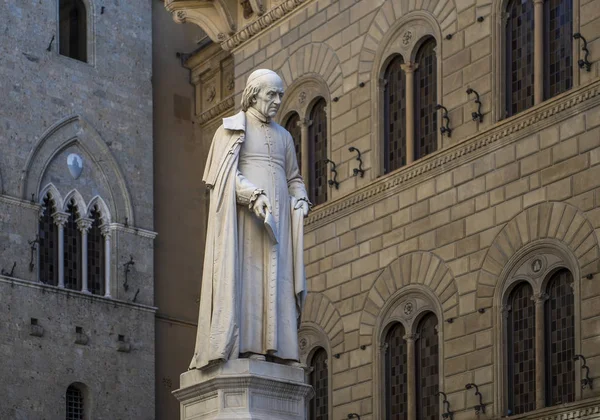 サルスティオ バンディーニ彫像のクローズ アップ表示 ストック画像
