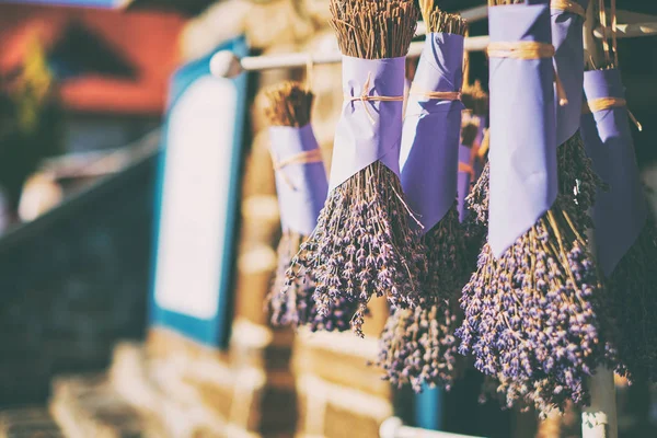 Lavender flower bouquet decoration — Stock Photo, Image