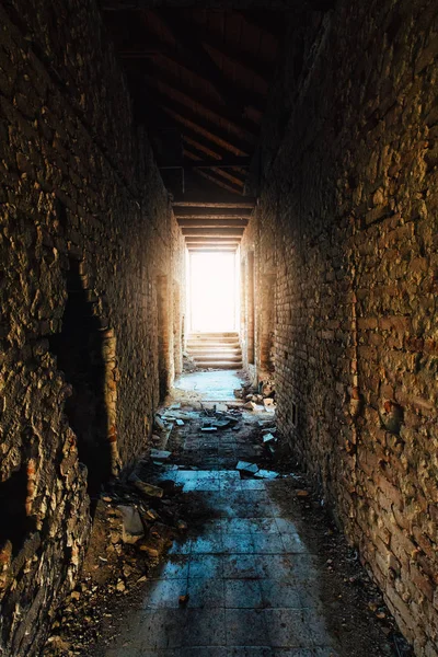 Abandoned building floor — Stock Photo, Image