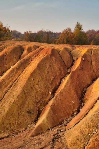 Miniera Bauxite Cielo Aperto Abbandonata — Foto Stock