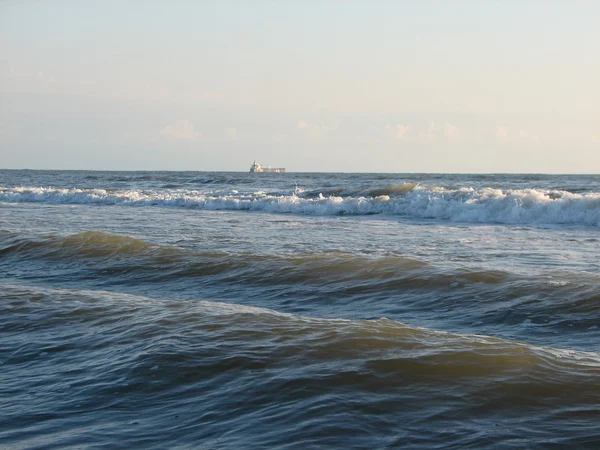 Güzel büyük dalgalar, Karadeniz — Stok fotoğraf