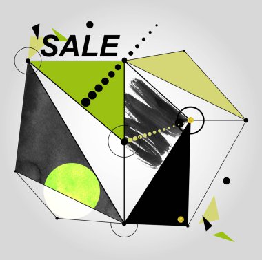 Renkli satışı büyük başlığı