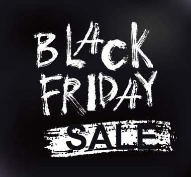 Siyah Cuma satış el yapımı yazı