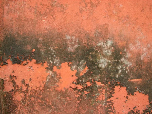 Pęknięty betonu ściana tło, stary mur. teksturowanej tło — Zdjęcie stockowe