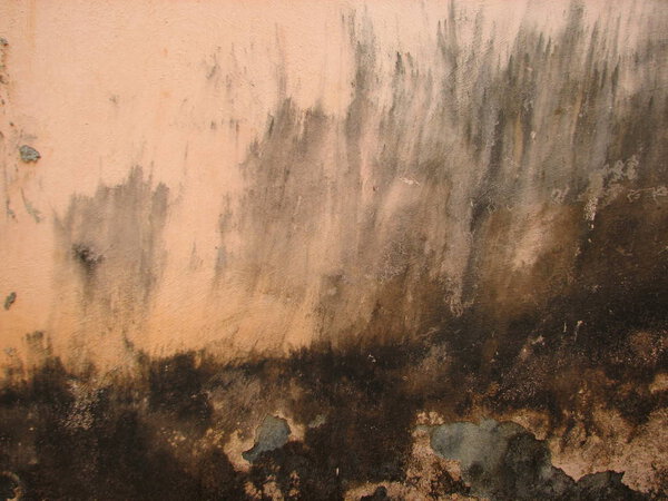 cracked concrete vintage wall background, old wall . Textured background