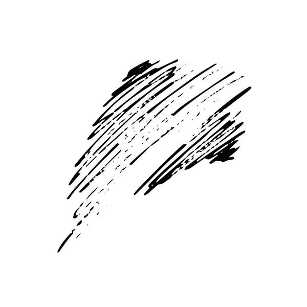 Grunge inkt pen lijn — Stockvector