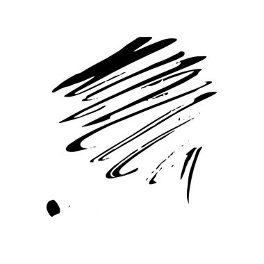 Grunge tükenmez kalem kontur