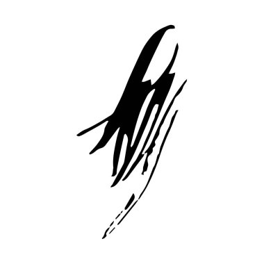 Grunge tükenmez kalem kontur