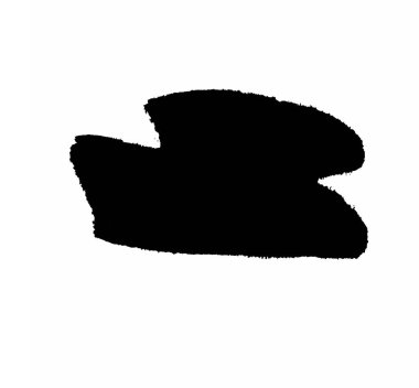 Grunge fırça konturu seti