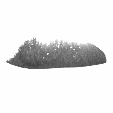 Grunge fırça konturu seti