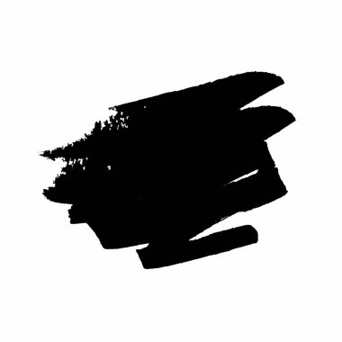 Grunge fırça konturu seti