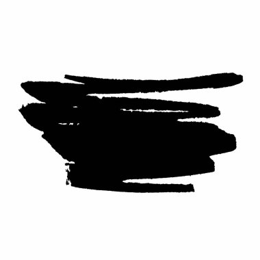 Grunge fırça konturu seti