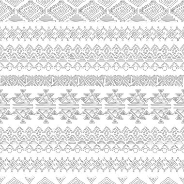 Dikişsiz soyut geometrik desen renkli kitap