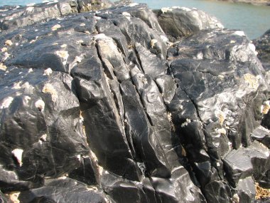 Arka planda gri doğal taş doku fotoğraf.