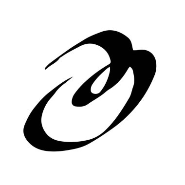 Grunge tükenmez kalem kontur