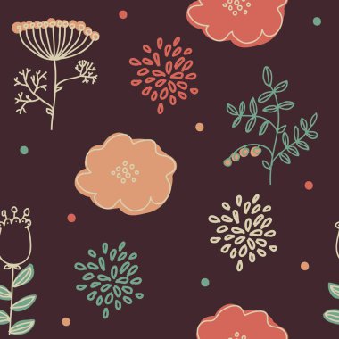 Elegance seamless modeli çiçekli