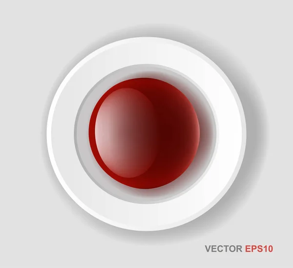 Web knappar för design. — Stock vektor