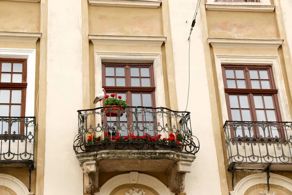 architecture in southern european style. Characteristic style features of the provence and the cote dazur in the mountain