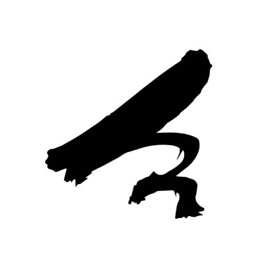 Grunge tükenmez kalem kontur