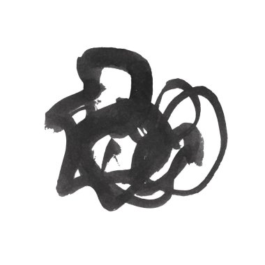 Grunge tükenmez kalem kontur