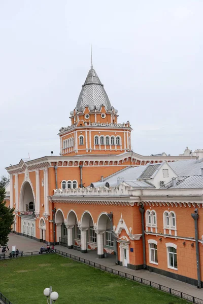 Залізнична станція м. Чернігів, Україна. — стокове фото