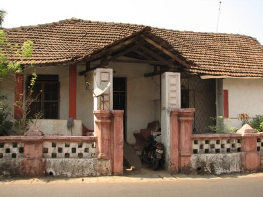 Margao, Goa tarihi şehir hala sergiler