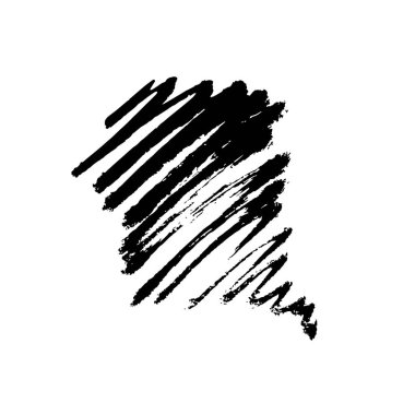Grunge tükenmez kalem kontur