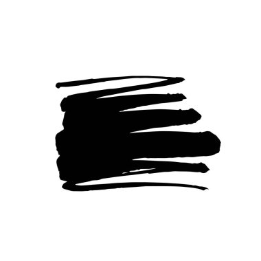 Grunge tükenmez kalem kontur