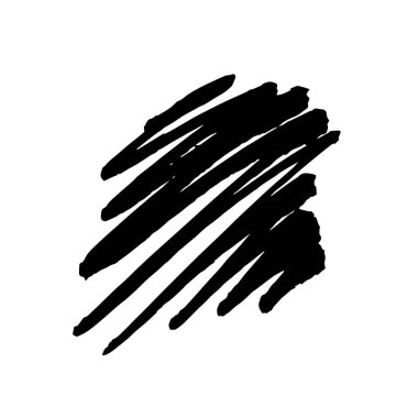 Grunge tükenmez kalem kontur