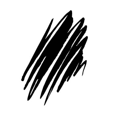 Grunge tükenmez kalem kontur