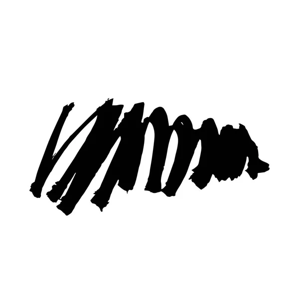 Grunge Ink pen tah — Stockový vektor