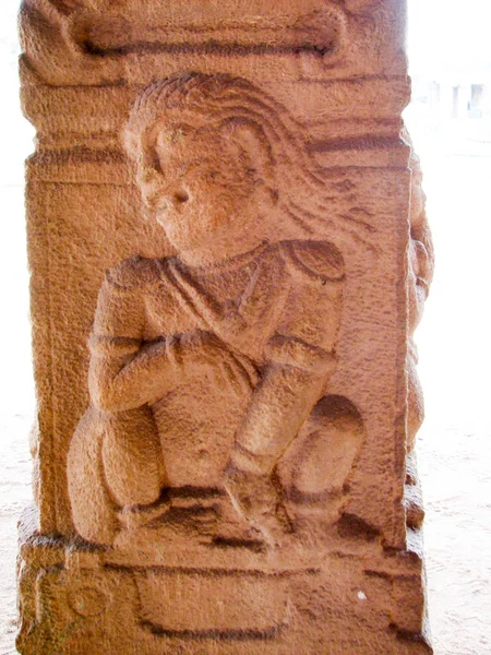 Escultura de los templos de Hampi — Foto de Stock
