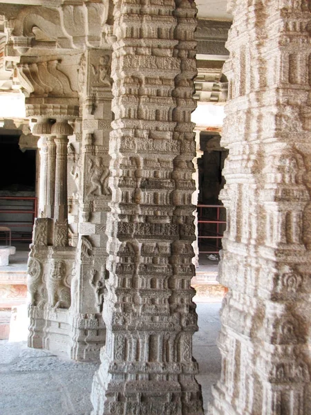 Sculpture des temples de Hampi — Photo