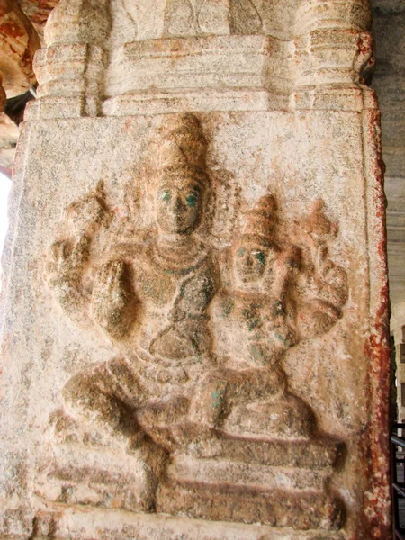 Skulptur av templen i Hampi — Stockfoto