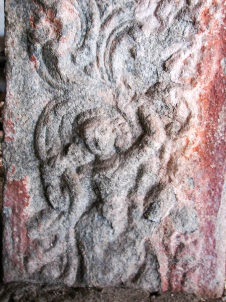 Escultura de los templos de Hampi — Foto de Stock