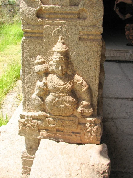 Escultura de los templos de Hampi —  Fotos de Stock