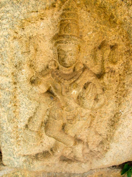 Skulptur av templen i Hampi — Stockfoto