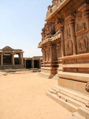 Hampi tapınakta Hazara Rama