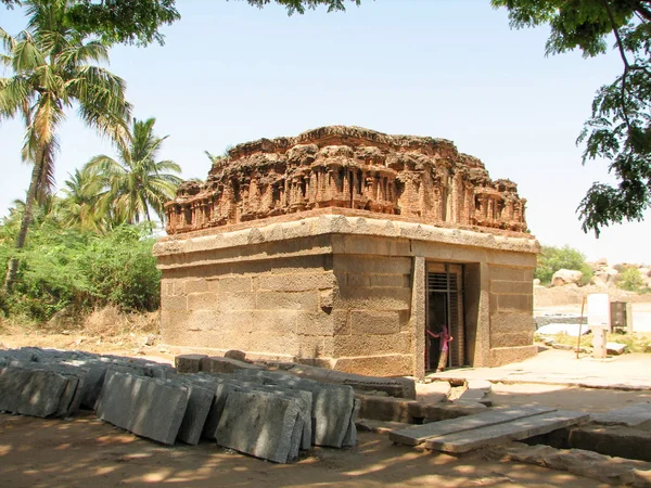 Templom, Hampi szentelt Lord Shiva. — Stock Fotó