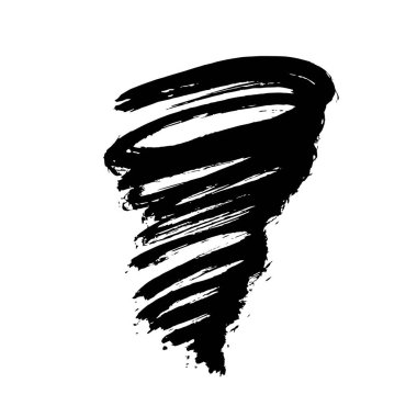 Grunge tükenmez kalem kontur